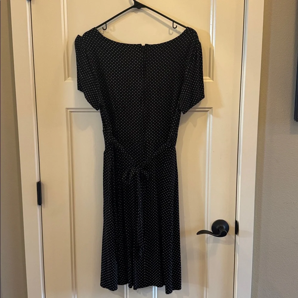 Hell Bunny Polka Dot Midi Dress - Picture 5 of 6